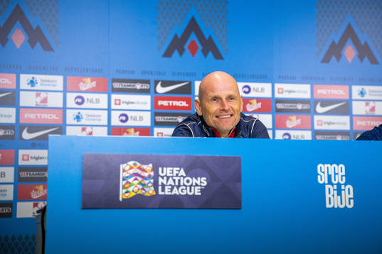 Ståle Solbakken, head coach of the Norwegian national