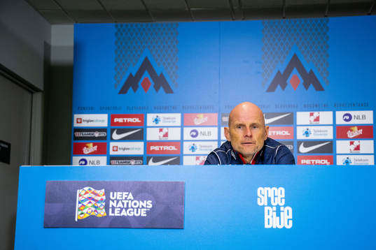 Ståle Solbakken, head coach of the Norwegian national