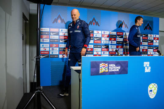 Ståle Solbakken, head coach of the Norwegian national