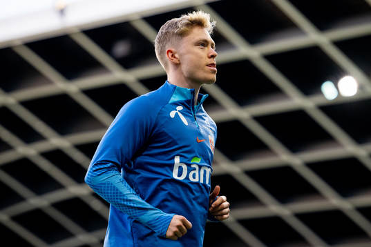 Ola Brynhildsen of the Norwegian national football team