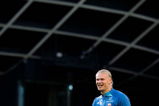 Erling Braut Haaland of the Norwegian national football team