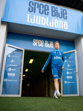 Ola Brynhildsen of the Norwegian national football team