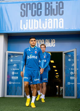 Mohamed Elyounoussi and Kristian Thorstvedt of the