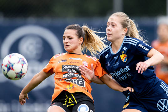 Kristianstads Emma Petrovic och Djurgårdens Alice