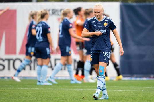 Djurgårdens Stinalisa Johansson deppar