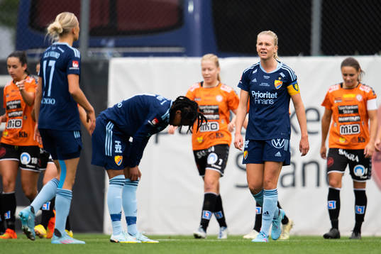 Djurgårdens Nellie Lilja deppar