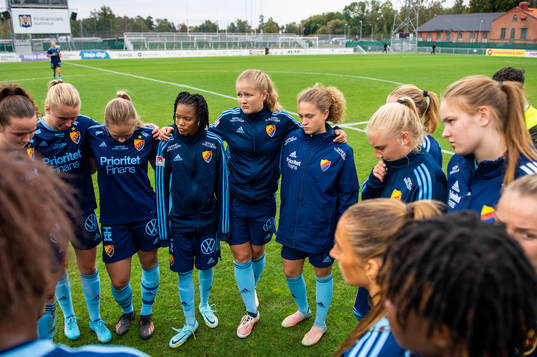 Djurgårdens spelare deppar
