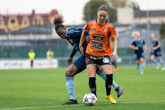Kristianstads Delaney Baie Pridham och Djurgårdens Flavine
