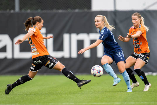 Kristianstads Alice Nilsson och Djurgårdens Tove Almqvist
