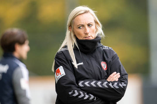 Kristianstads tränare Elisabet Gunnarsdottir
