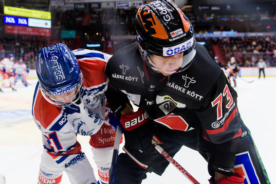 Oskarshamns Myles Powell och Örebros Oliver Eklind