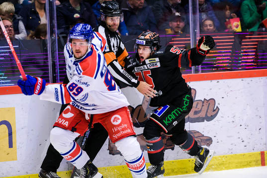 Oskarshamns Patrik Karlkvist och Örebros Petrus Palmu