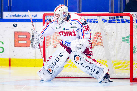 Timrås målvakt Jacob Johansson