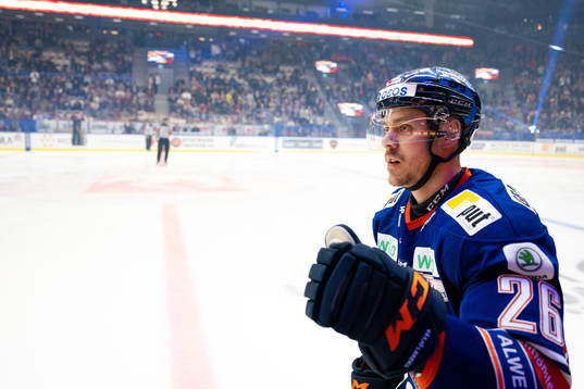 Växjös Joel Kellman jublar