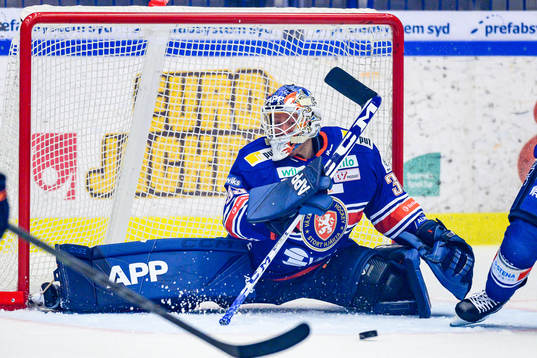 Växjös målvakt Emil Larmi