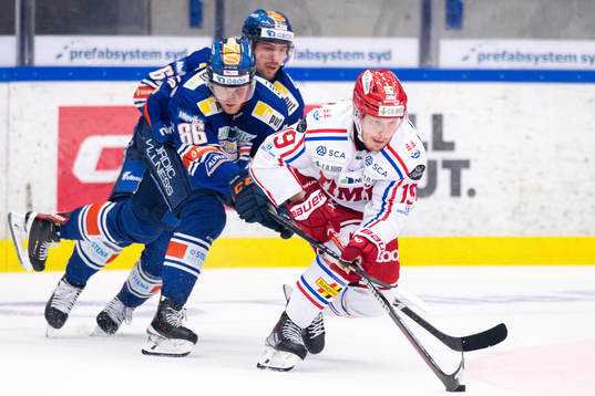 Växjös Joachim Blichfeld och Timrås Erik Andersson