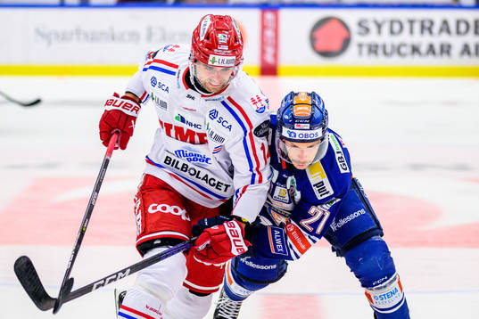 Timrås Emil Pettersson och Växjös Brian Cooper