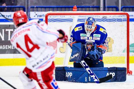 Växjös målvakt Emil Larmi