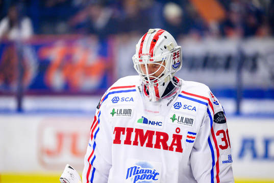 Timrås målvakt Jacob Johansson