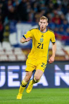 Dejan Kulusevski of Sweden
