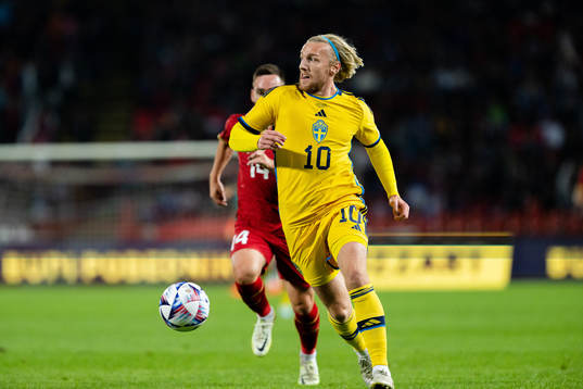 Emil Forsberg of Sweden