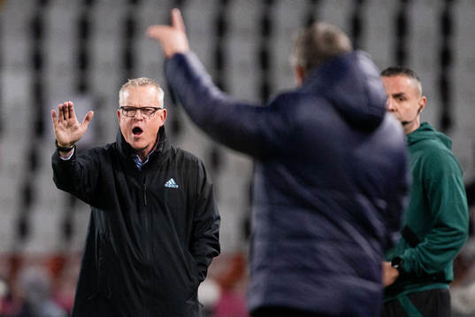 Head coach Janne Andersson of Sweden