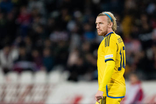 Emil Forsberg of Sweden