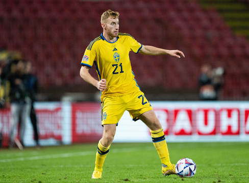 Dejan Kulusevski of Sweden