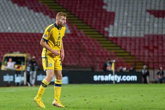 Dejan Kulusevski of Sweden
