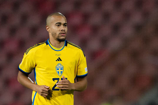 Robin Quaison of Sweden