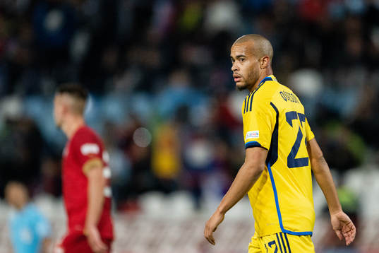 Robin Quaison of Sweden