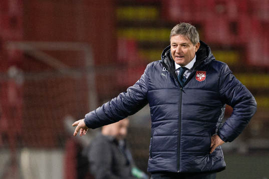 Head coach Dragan Stojkovic of Serbia