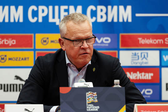 Head coach Janne Andersson of Sweden