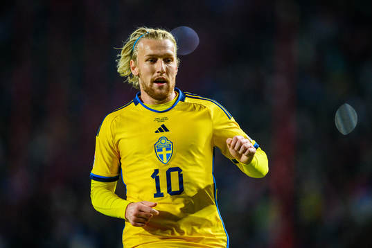 Emil Forsberg of Sweden