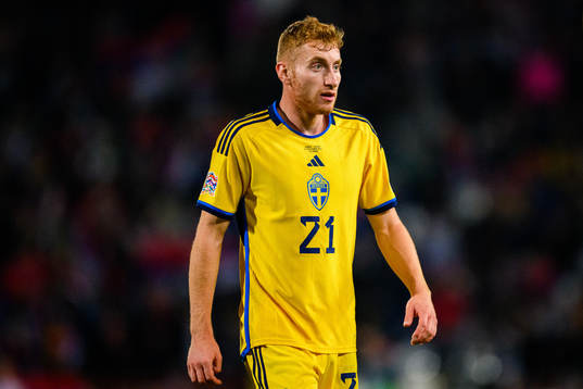 Dejan Kulusevski of Sweden