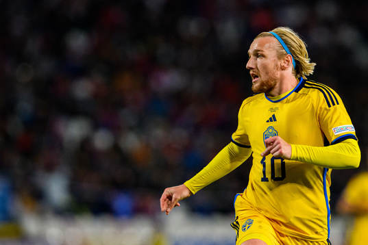 Emil Forsberg of Sweden