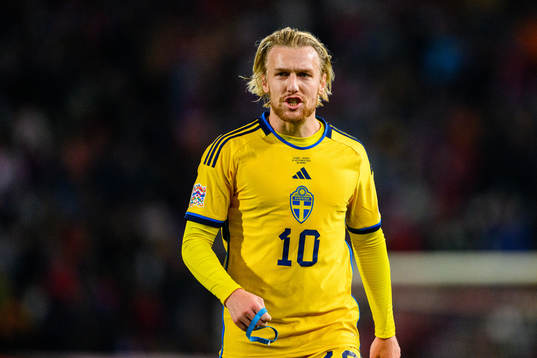 Emil Forsberg of Sweden