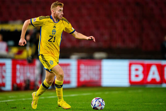 Dejan Kulusevski of Sweden
