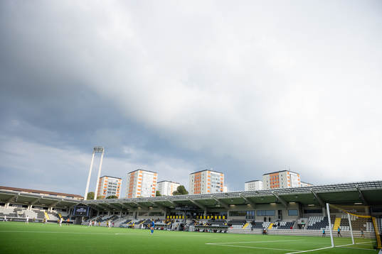 Bravida Arena utan strålkastarljuset på