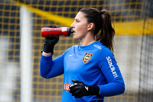 Brommapojkarnas målvakt Lovisa Koss