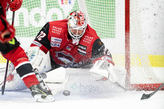 Malmö Redhawks målvakt Daniel Marmenlind