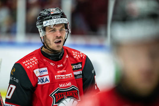 Malmö Redhawkss Lance Bouma