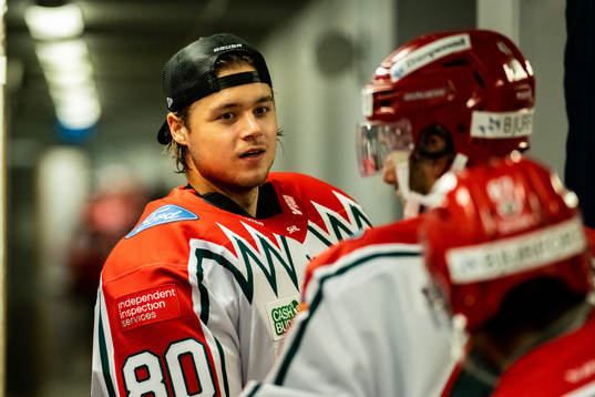 Frölundas målvakt Frederik Dichow