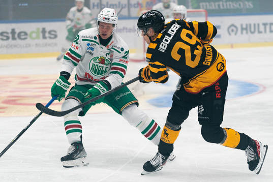 Rögles Anton Bengtsson och Skellefteås Albin Sundsvik