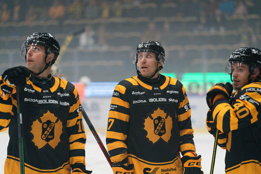 Skellefteås Joakim Lindström , Pär Lindholm och Andreas