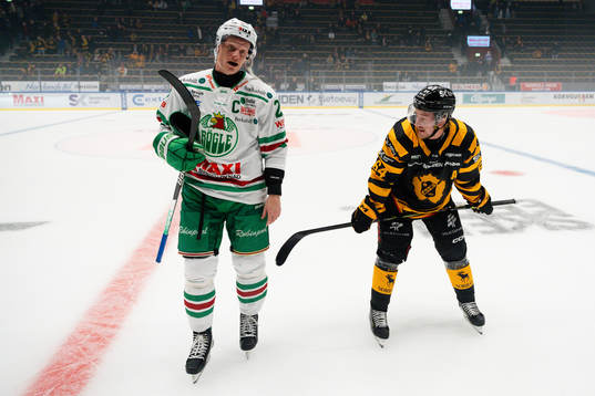 Rögles Anton Bengtsson och Skellefteås Jonathan Pudas