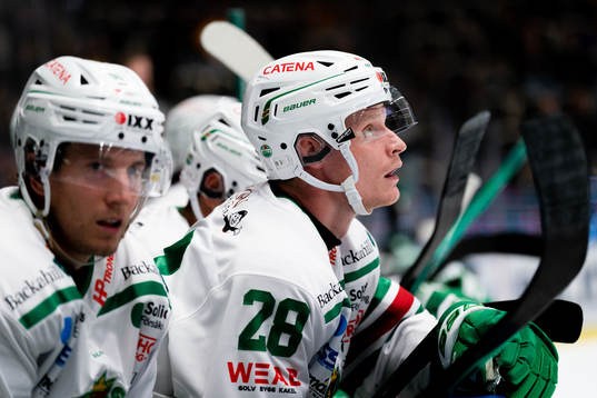 Rögles Adam Tambellini och Anton Bengtsson deppar