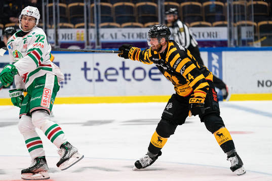 Rögles Daniel Zaar och Skellefteås Tom Kühnhackl