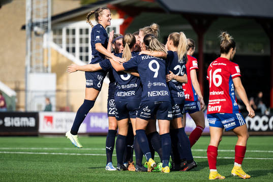 FC Rosengårds Ria Noora Minerva Öling jublar med