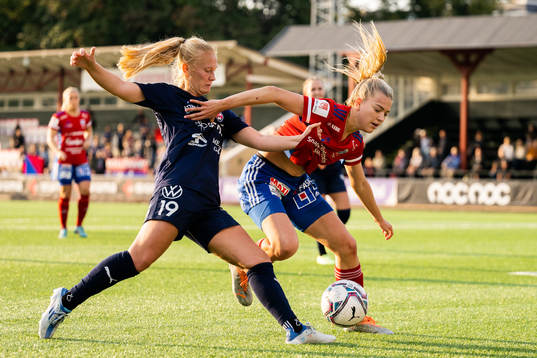 FC Rosengårds Sofie Bruun Bredgaard och Vittsjös